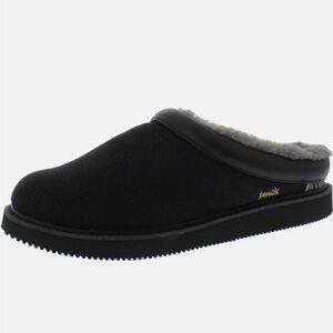 Men’s Sanuk Cozy Vibe SM Slippers in Black. Excellent/Like New US 12 / EU 45